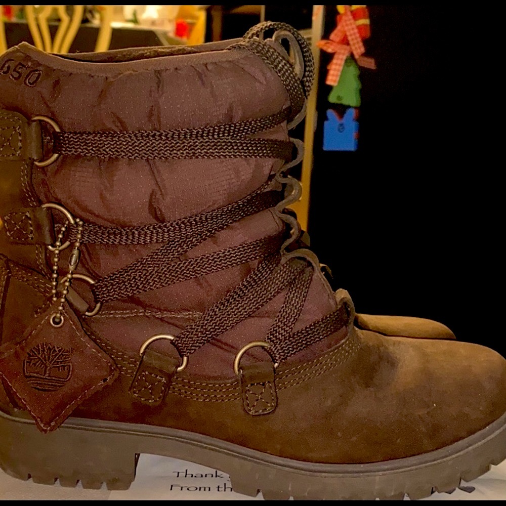 Women’s Timberland Fleece Lined 650’s in Brown